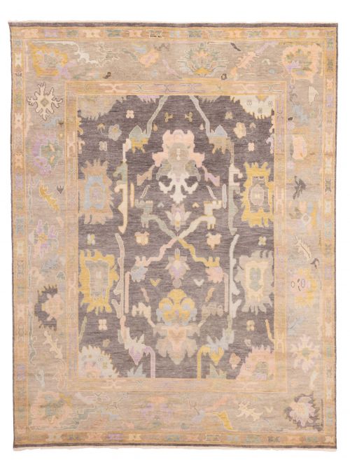 Indian Modern Oushak 7'9" x 10'0" Hand-knotted Wool Rug 
