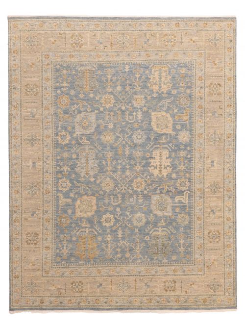 Indian Jamshidpour 8'1" x 10'2" Hand-knotted Wool Rug 