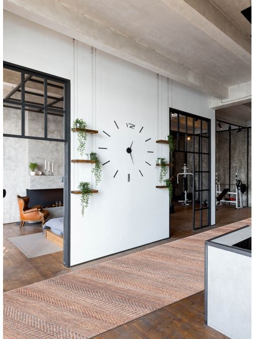 Indian Finest Silk Shadow 2'7" x 14'3" Hand-knotted Silk & Wool Runner Rug 