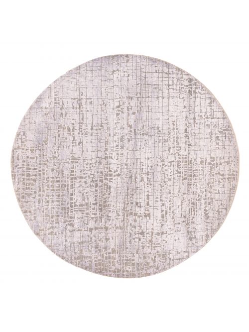 Indian Legacy 5'11" x 5'11" Hand-knotted Silk & Wool Rug 