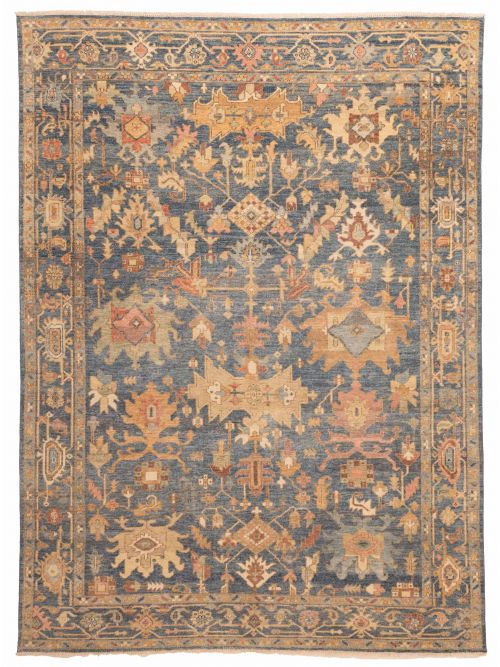 Indian Jules Serapi 8'9" x 11'9" Hand-knotted Wool Rug 
