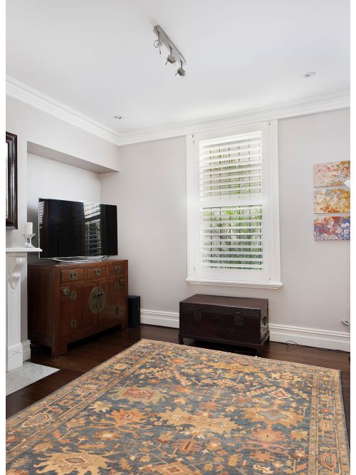 Indian Jules Serapi 8'9" x 11'9" Hand-knotted Wool Rug 