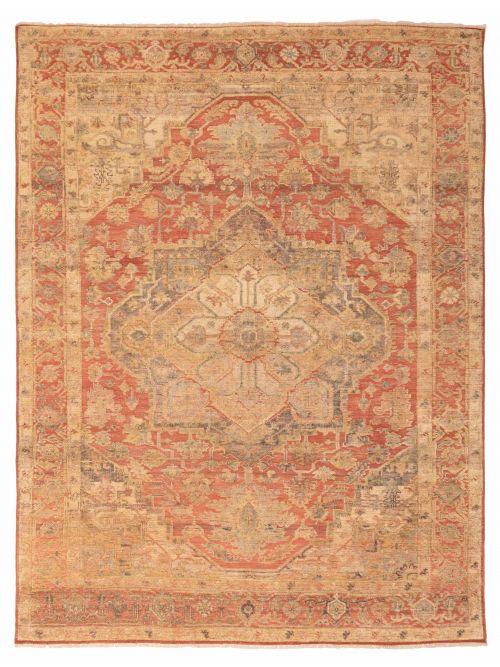 Indian Jules Serapi 9'3" x 11'11" Hand-knotted Wool Rug 