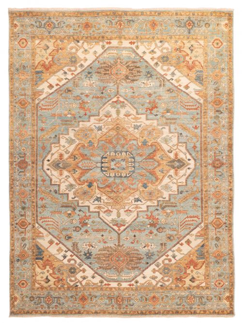 Indian Jules Serapi 8'10" x 11'11" Hand-knotted Wool Rug 