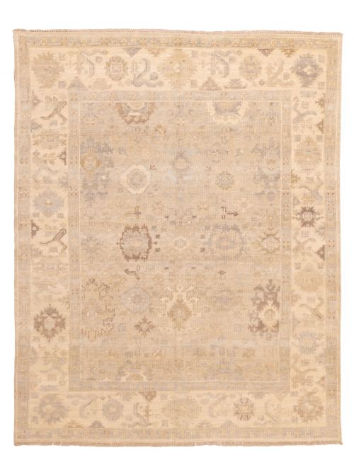 Kavya Oushak 7'11" x 9'10" Hand-knotted Wool Rug 