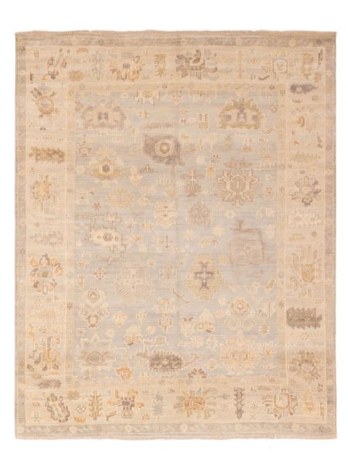 Kavya Oushak 7'11" x 9'10" Hand-knotted Wool Rug 