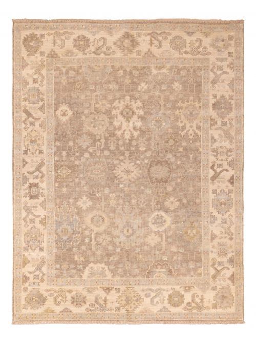 Kavya Oushak 7'10" x 10'0" Hand-knotted Wool Rug 