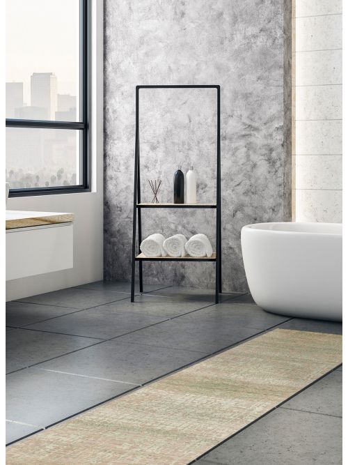 Indian Legacy 2'5" x 12'3" Hand-knotted Silk & Wool Runner Rug 