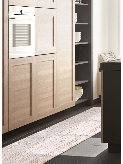 Indian Legacy 2'5" x 12'0" Hand-knotted Silk & Wool Runner Rug 