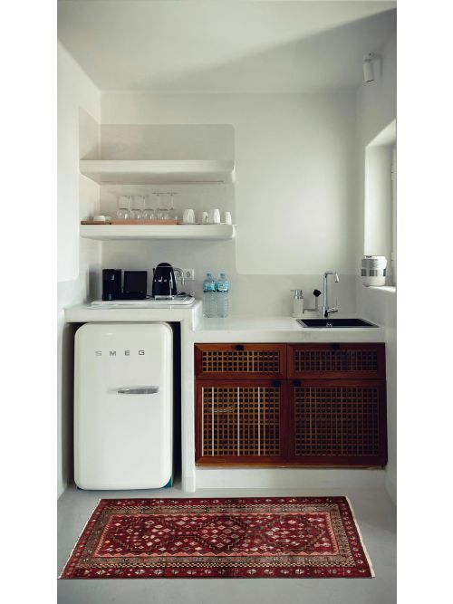 Persian Style 4'6" x 6'2" Hand-knotted Wool Rug 