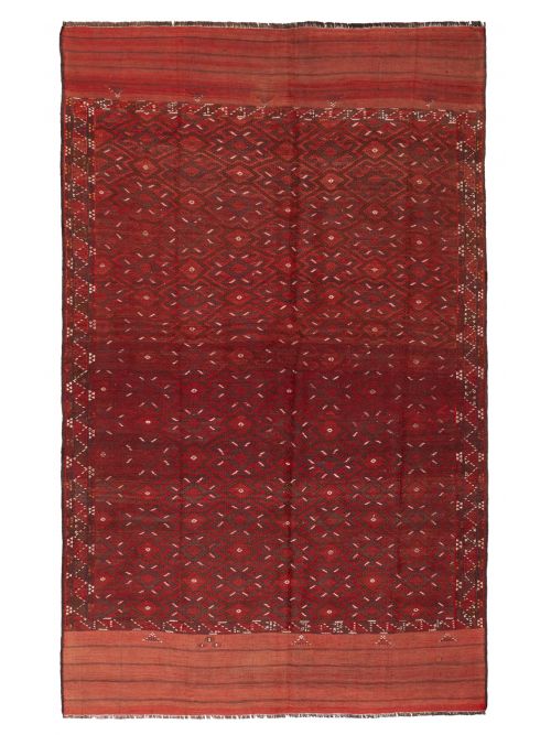 Kilim boho 6'4" x 10'8" en laine