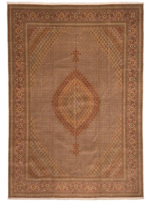 Persian Tabriz 50L 11'6" x 16'2" Hand-knotted Silk & Wool Rug 