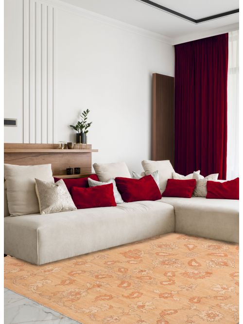 Tapis peshawar oushak 12'2" x 14'10" en laine