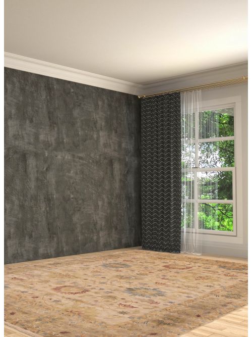 Indian Jules Serapi Hand-knotted Wool Rug, 363 x 450 cm