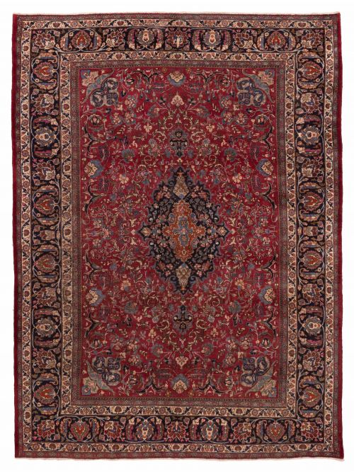Persian Style 8'2" x 11'2" Hand-knotted Wool Rug 