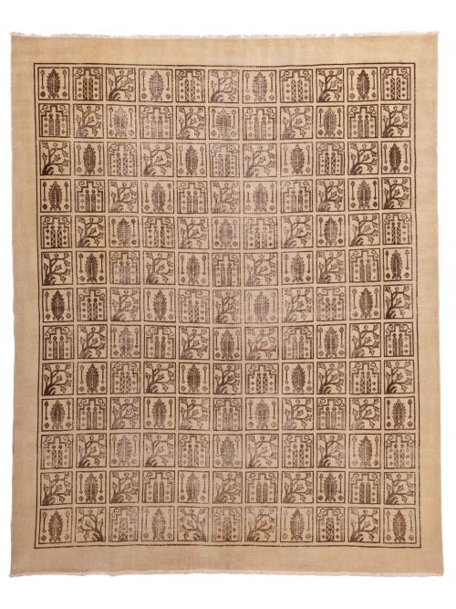 Persian Style 9'7" x 11'9" Hand-knotted Wool Rug 