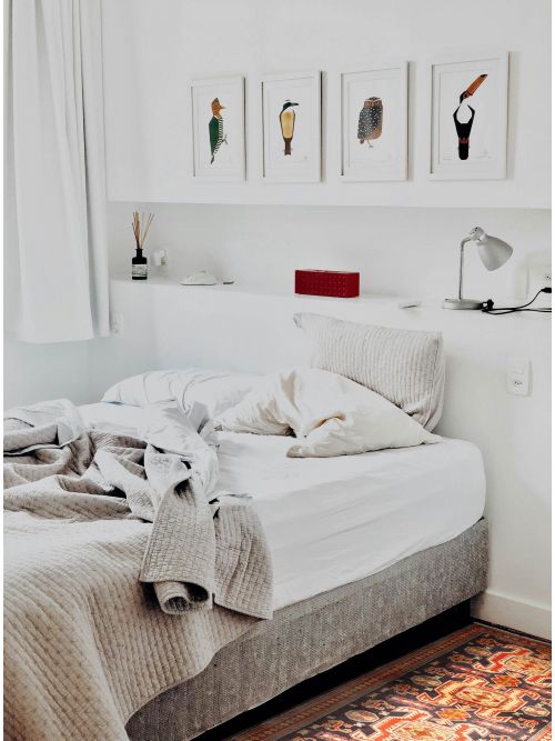 Persian Style 4'2" x 10'2" Hand-knotted Wool Rug 