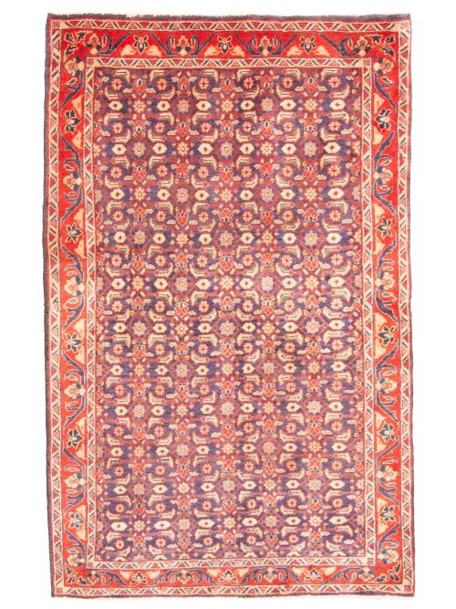 Persian Style 3'2" x 5'1" Hand-knotted Wool Rug 