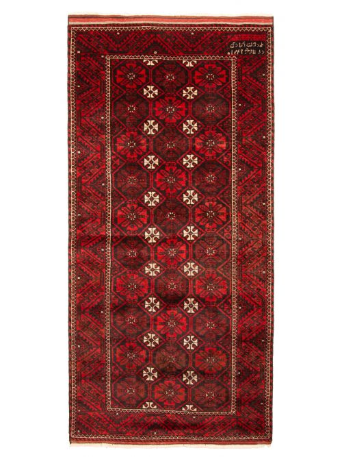 Tapis style persan 4'1" x 8'8" en laine