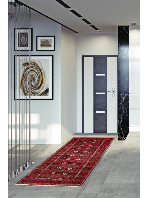 Tapis style persan 4'1" x 8'8" en laine