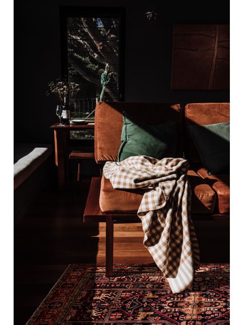 Tapis style persan 4'9" x 8'10" en laine