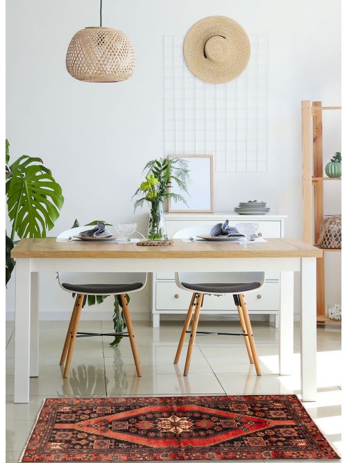 Tapis style persan 4'0" x 6'5" en laine