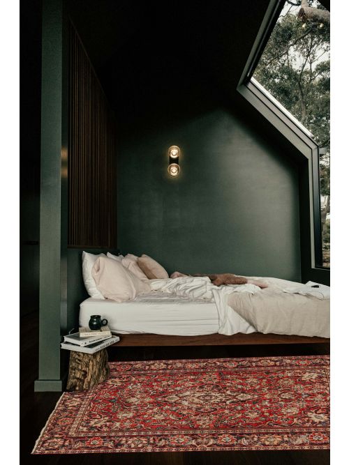 Tapis antalya vintage 3'10" x 6'3" en laine