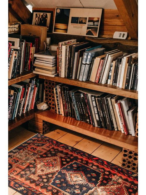 Tapis style persan 3'8" x 6'8" en laine