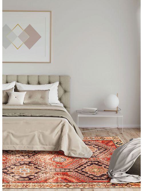 Tapis style persan 5'1" x 9'7" en laine