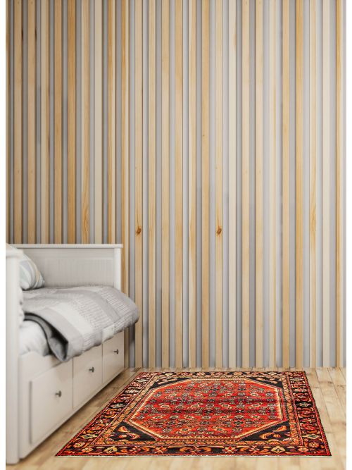 Tapis style persan 4'11" x 6'4" en laine