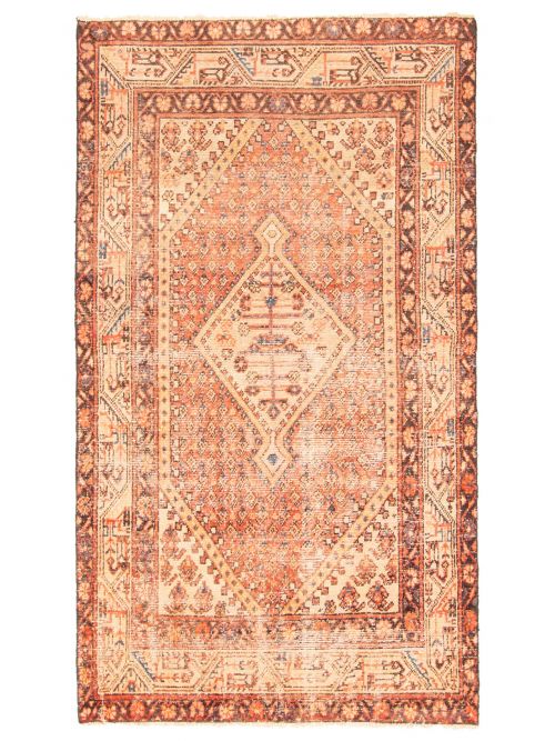 Tapis antalya vintage 3'11" x 7'1" en laine