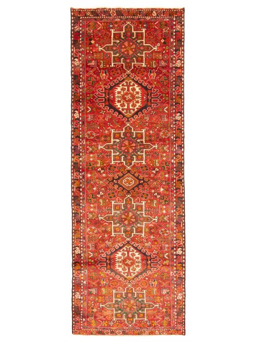Persian Style Hand-knotted Wool Runner Rug, 91 x 282 cm