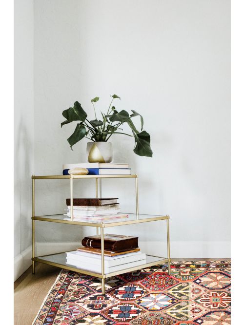 Persian Style 5'7" x 10'5" Hand-knotted Wool Rug 