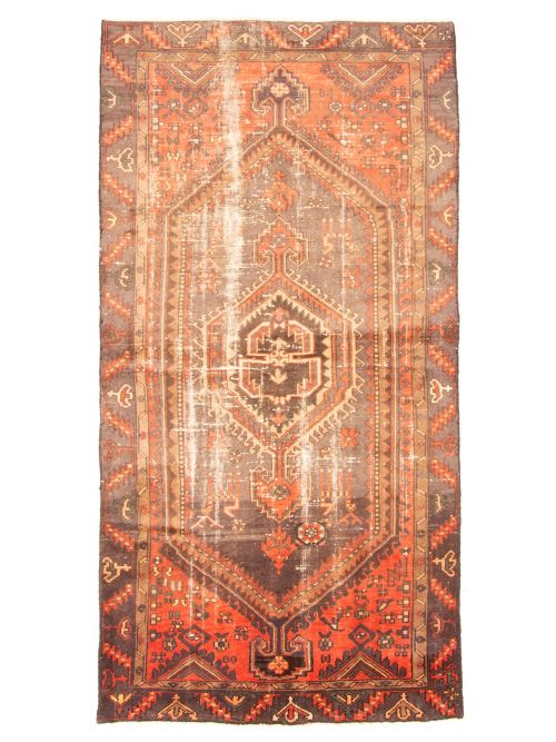 Tapis style persan 3'8" x 7'7" en laine