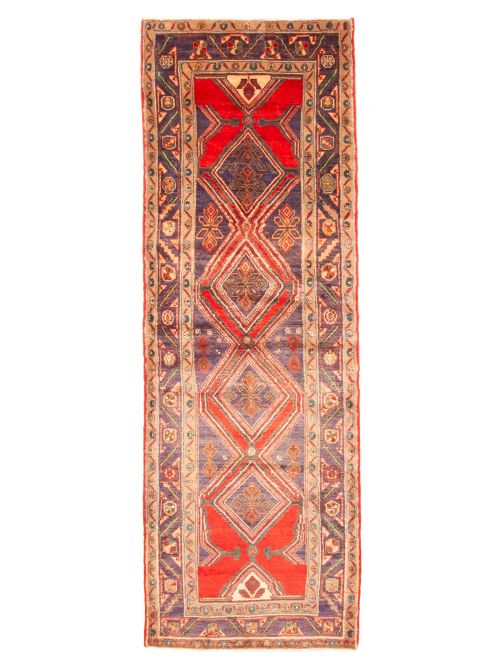 Persian Style Hand-knotted Wool Runner Rug, 89 x 290 cm