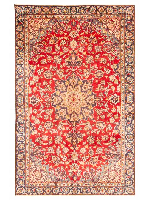 Antalya Vintage 6'2" x 9'11" Hand-knotted Wool Rug 