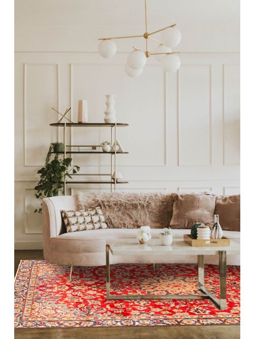 Antalya Vintage 6'2" x 9'11" Hand-knotted Wool Rug 