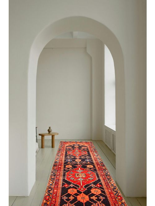 Tapis style persan 3'1" x 9'6" en laine