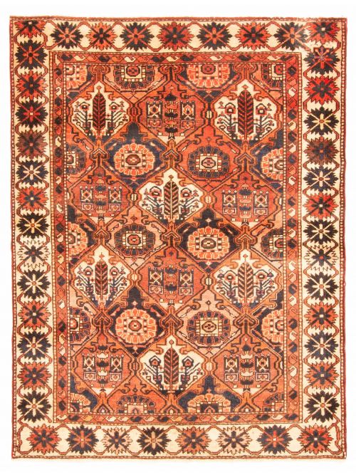 Tapis style persan 4'10" x 6'4" en laine