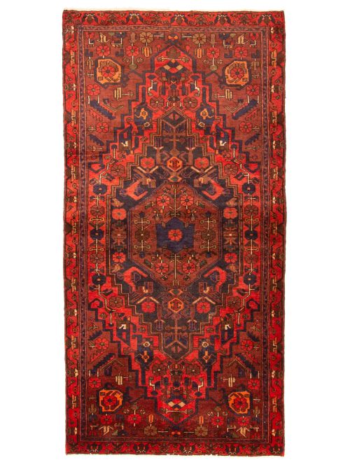 Tapis style persan 4'2" x 8'2" en laine