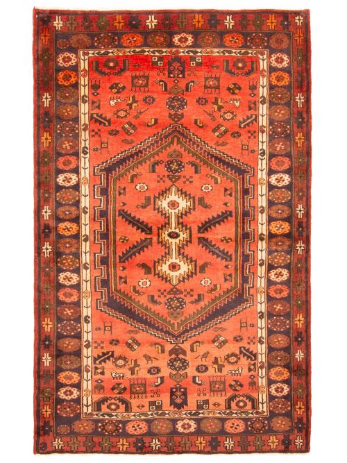 Tapis style persan 4'2" x 6'7" en laine