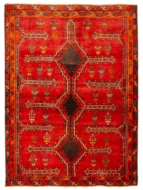 Tapis melis vintage 4'11" x 6'9" en laine