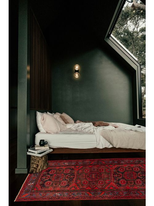 Tapis style persan 3'9" x 6'10" en laine