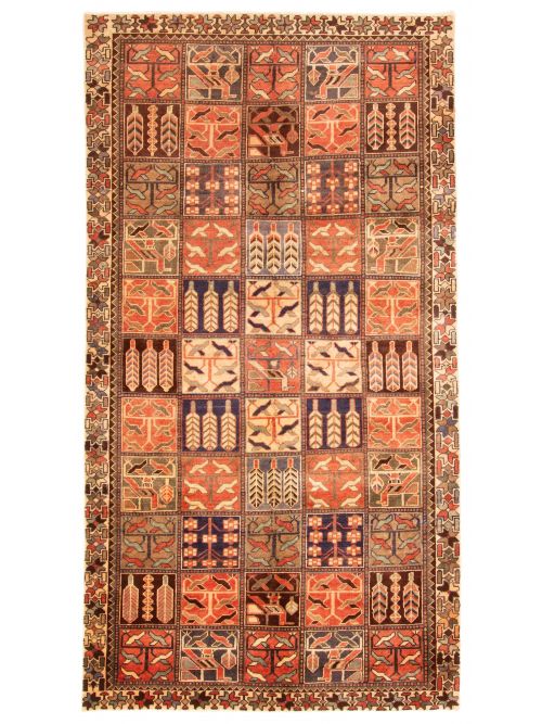 Tapis style persan 4'7" x 9'0" en laine