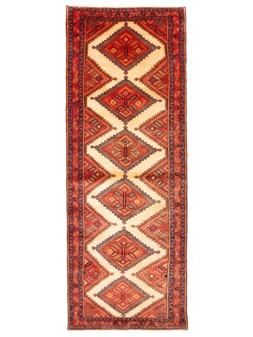Tapis style persan 3'3" x 9'7" en laine