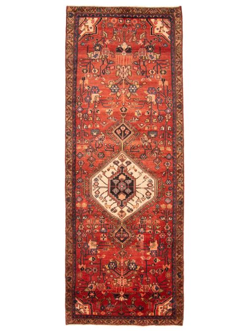 Tapis style persan 3'6" x 9'11" en laine