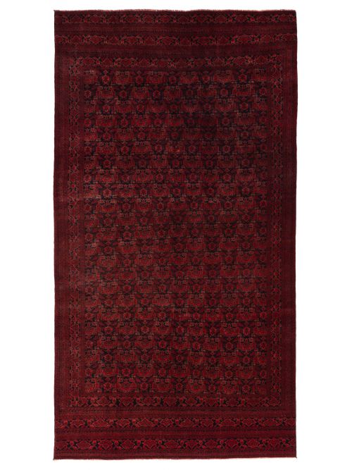 Afghan Teimani 5'9" x 11'1" Hand-knotted Wool Rug 