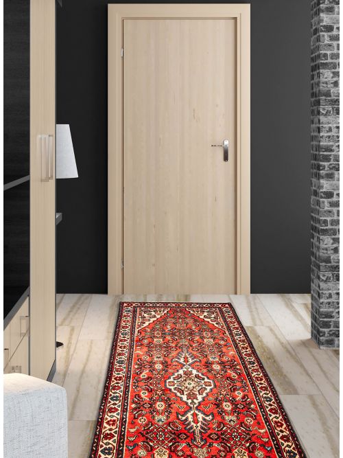 Tapis style persan 3'7" x 10'2" en laine