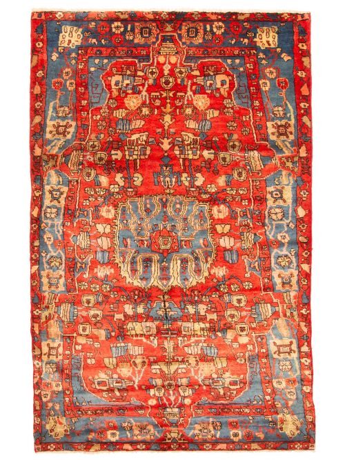 Tapis style persan 4'9" x 7'9" en laine