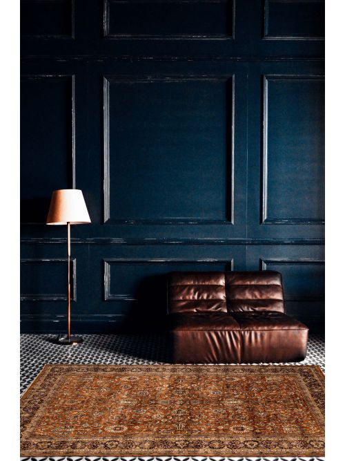 Indian Royal Mahal 6'5" x 9'7" Hand-knotted Wool Rug 